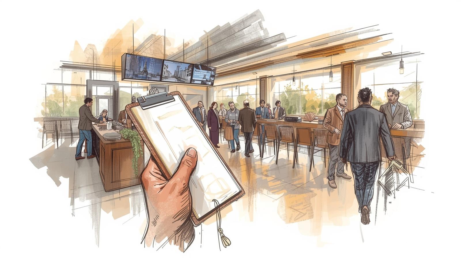 Servicio hostelero web